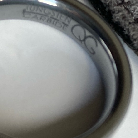 Chisel Tungsten Carbide Ring size 6.5 - Picture 7 of 7